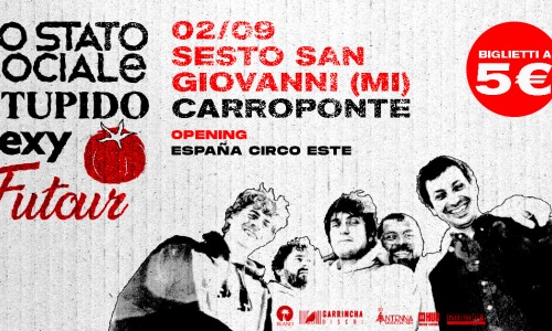 Lo Stato Sociale: a settembre live al Carroponte di Sesto San Giovanni